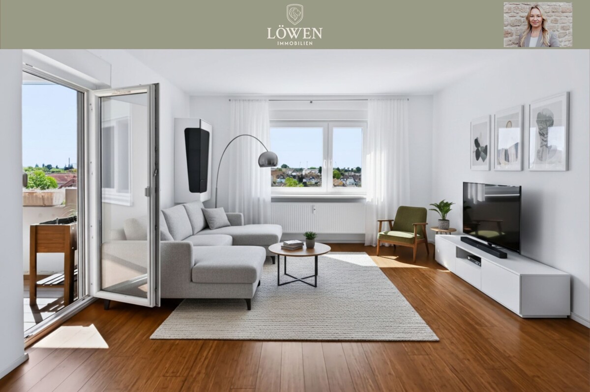Einziehen & wohlfühlen – Modernisierte Eigentumswohnung mit Fahrstuhl und Westloggia, 38106 Braunschweig, Etagenwohnung