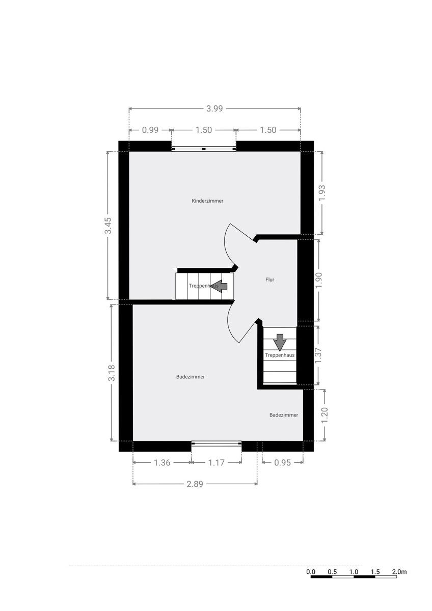 1. Obergeschoss - Sofort einziehen – Modernsiertes Reihenmittelhaus in Querum